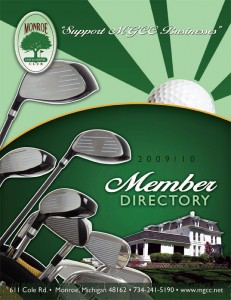 Country Club Member Directory cover