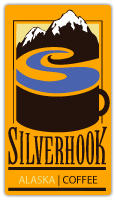 Web page design for Silverhook Alaska Coffee of Anchorage, Alaska