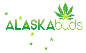 ALASKAbuds Anchorage, AK recreational marijuana product dispensary logo design