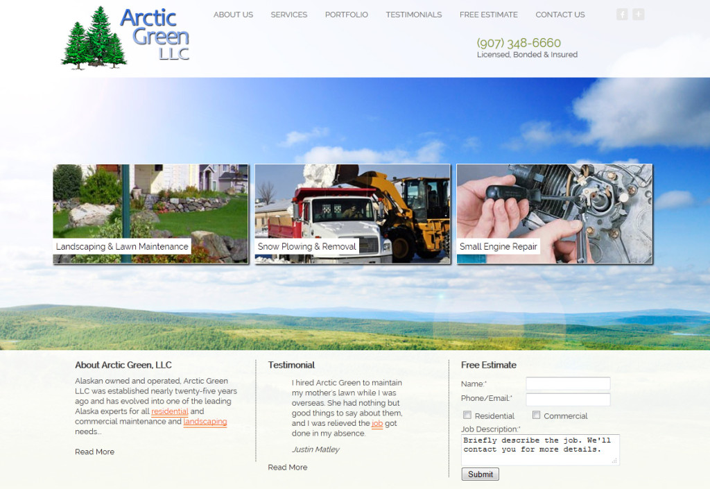 Landscaping and Snow Removal in Anchorage, AK