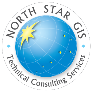 Logo design for North Star GIS Technical Consulting Services of Eagle River, AK