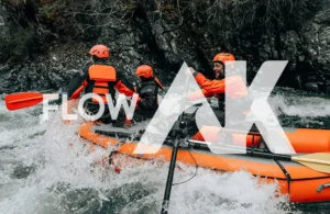Book with Flow AK for Whitewater Rafting near Anchorage, a perfect Anchorage Day Tour!